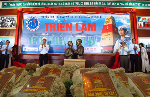 Twenty one blocks of stone on Spratly Islands sovereignty